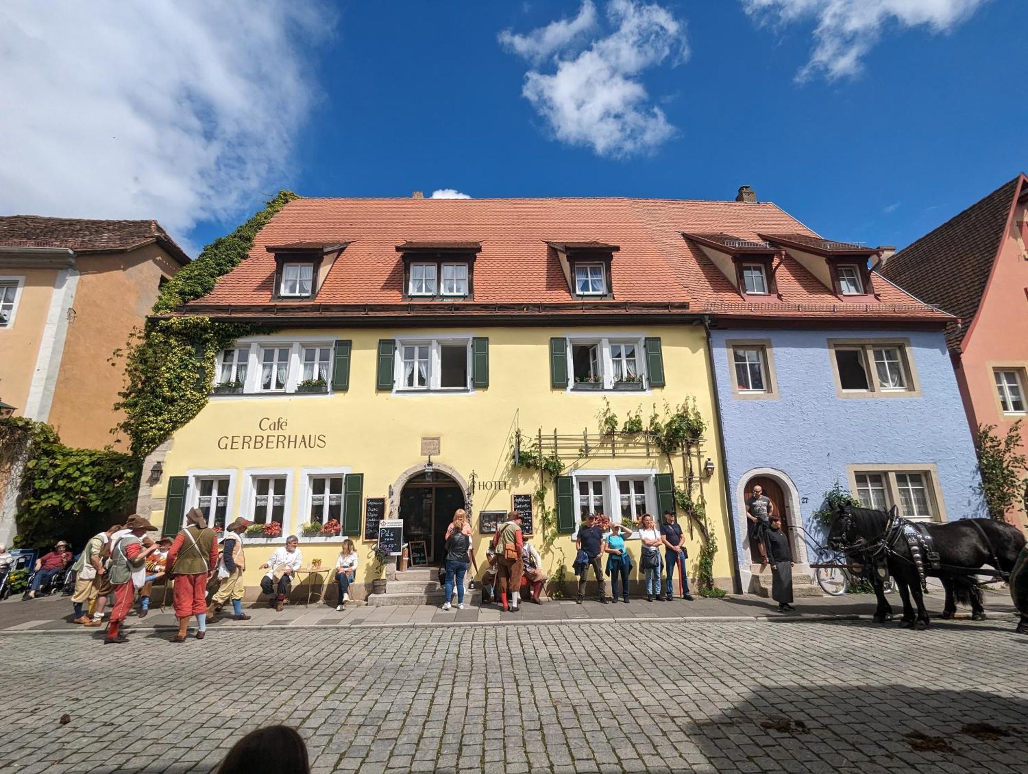 Hotel Gerberhaus Rothenburg ob der Tauber Esterno foto