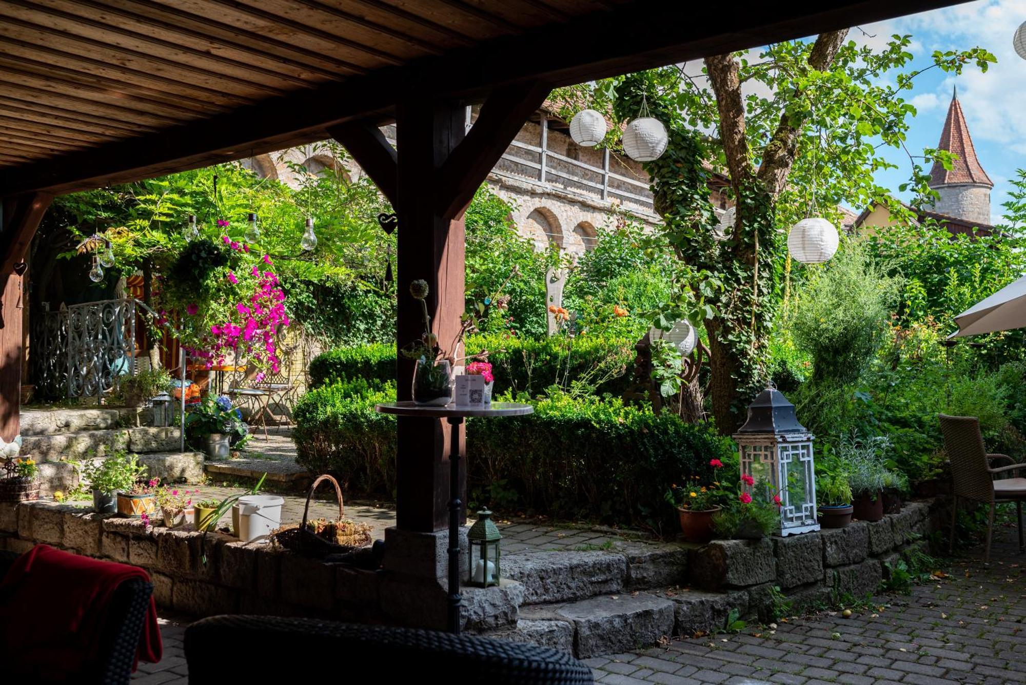 Hotel Gerberhaus Rothenburg ob der Tauber Esterno foto